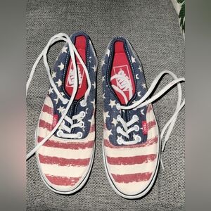 American flag Vans